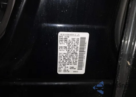 2010 Nissan Murano Sl from USA, damaged, VIN JN8AZ1MW1AW112968